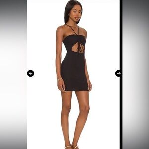 MAAJI Kristin Mini Dress In Black Size L 73